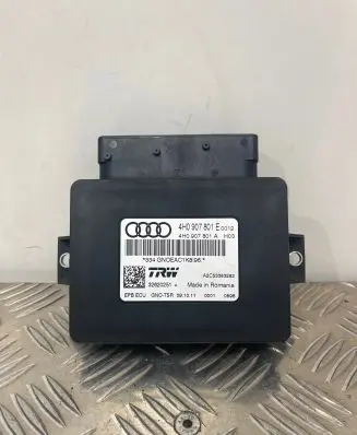 Audi A6 C7 Hand brake control module 4H0907801E 4H0907801A 32620251