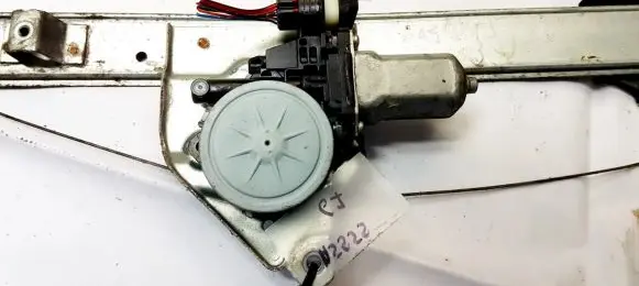 Rear door window regulator motor