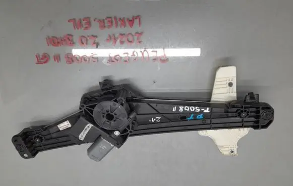 Peugeot 5008 II Rear window lifting mechanism without motor 9840190380