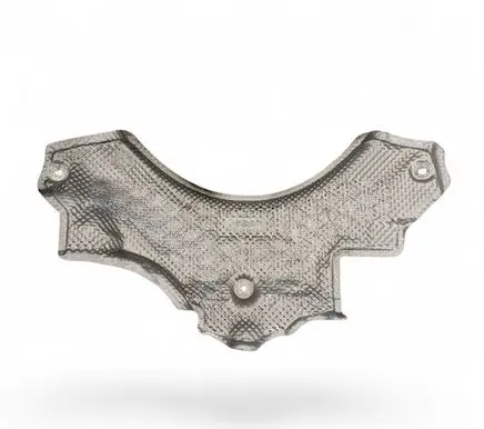 Heat shield in engine bay