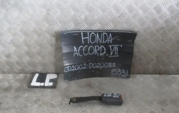 Honda Accord Front seatbelt buckle