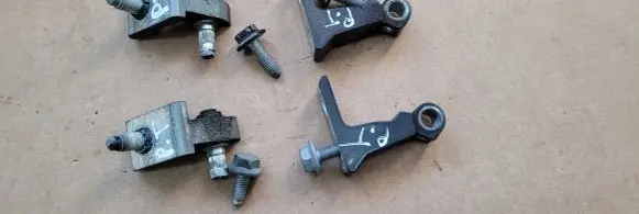 Audi A4 S4 B8 8K Rear door hinge set 