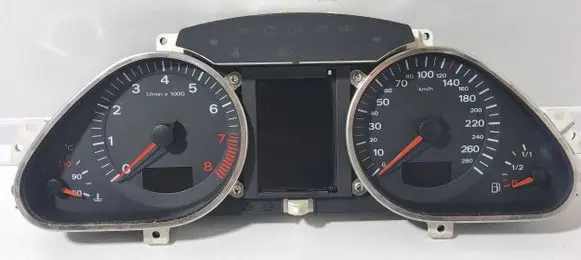 Audi A6 S6 C6 4F Speedometer (instrument cluster) 4F0920901B 503000733600 4F0910900C