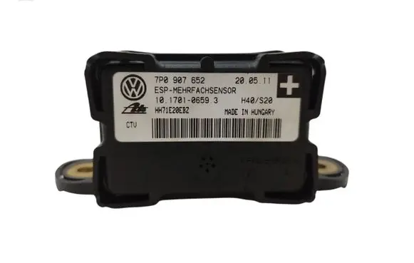 Porsche Cayenne (92A) ESP acceleration yaw rate sensor 7P0907652 10170106593