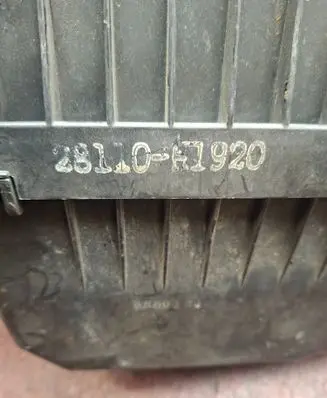 Hyundai Terracan Air filter box 28110H1900