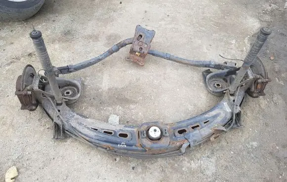 Rear axle beam