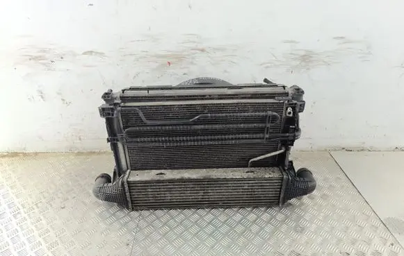 Mercedes-Benz C W204 Radiator set A2045003603 A2045000254 A2045000393