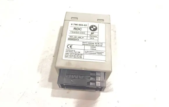 BMW 5 F10 F11 Tire pressure control unit 6796604