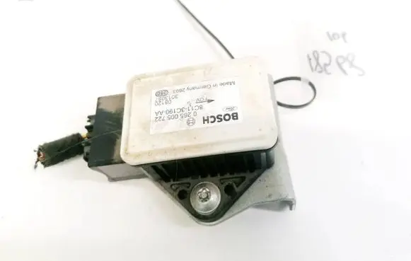 ESP acceleration yaw rate sensor