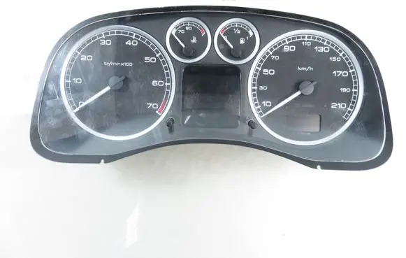 Peugeot 307 Speedometer (instrument cluster) 9655476380