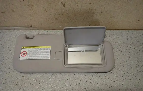 KIA Soul Sun visor