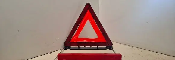Audi A4 S4 B6 8E 8H Emergency warning sign 8D9860251B