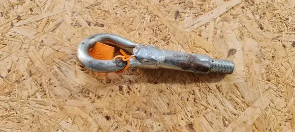 Opel Meriva A Towing hook eye 