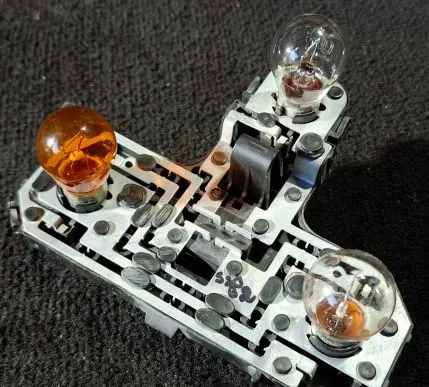 Volvo S80 Tail light bulb cover holder
