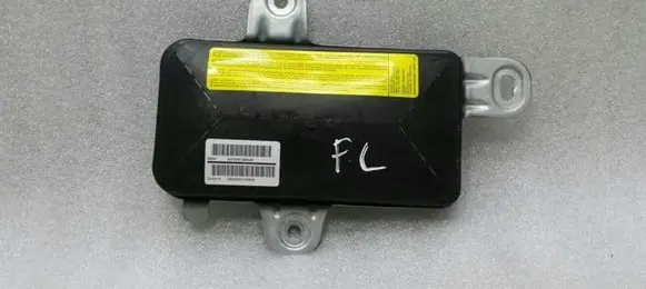 Front door airbag