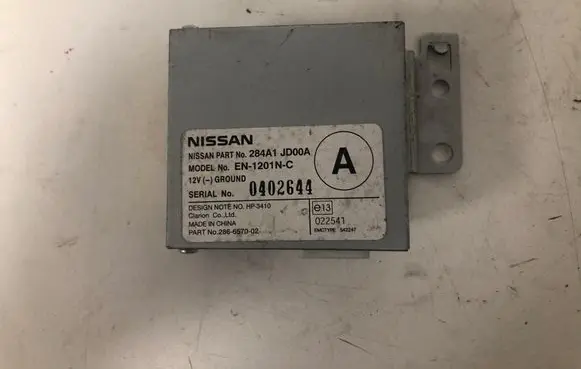Nissan Qashqai Video control module 284A1JD00A