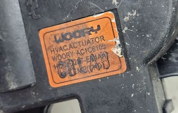 KIA Sorento Air flap motor/actuator 6267EA4AA