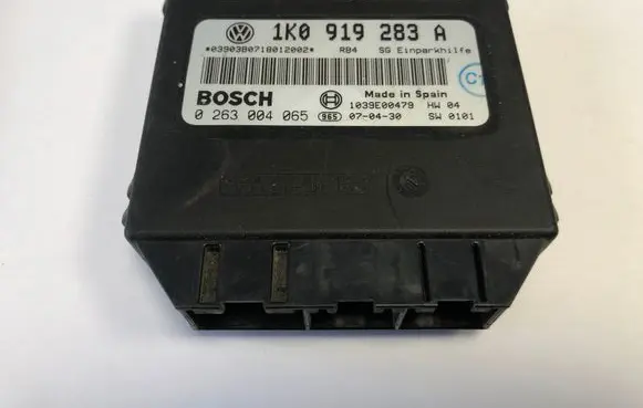 Volkswagen Golf V Parking PDC control unit/module 1K0919283A