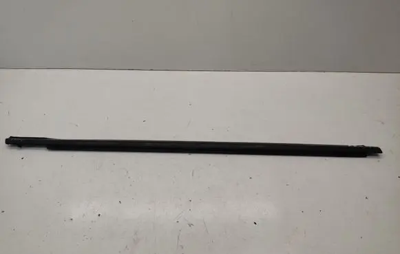 Front door glass trim molding