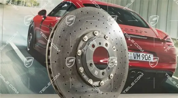 Porsche Cayenne (9Y0 9Y3) Front brake disc 9Y0615302AH