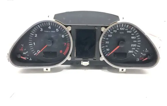 Audi A6 S6 C6 4F Speedometer (instrument cluster) 5550007301