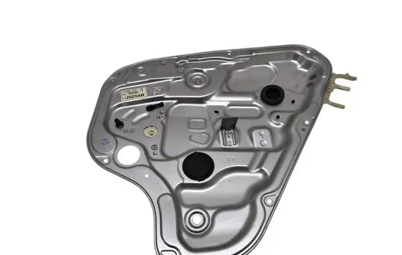 Rear window lifting mechanism without motor