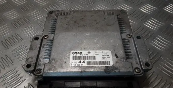 Peugeot 206 Engine control unit/module 9641606980 0281010500