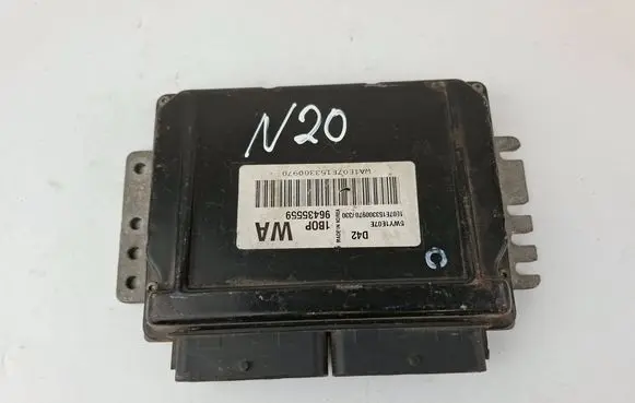 Chevrolet Aveo Engine control unit/module 96435559 5WY1E07E