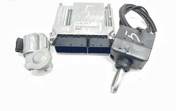 Mercedes-Benz CLK A209 C209 Engine ECU kit and lock set A6461509777 A2095453308