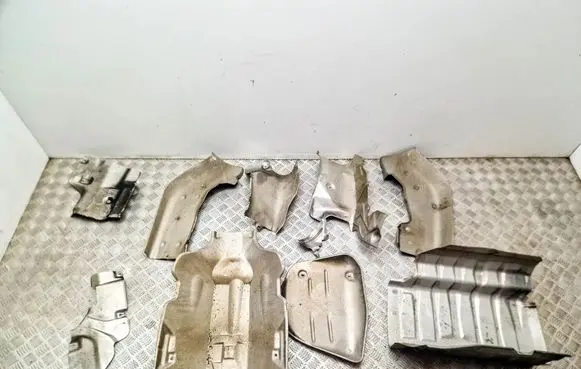 Mercedes-Benz SL R129 Heat shield in engine bay A1296820271 A1296821971