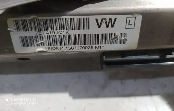 Volkswagen Transporter - Caravelle T5 Steering wheel axle 7E1419501K