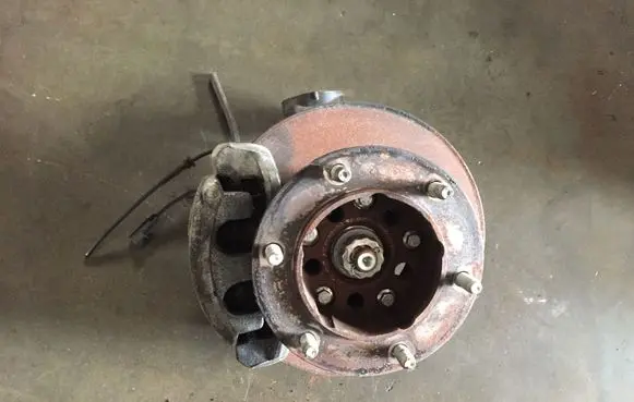 Ford Transit Front wheel hub spindle knuckle