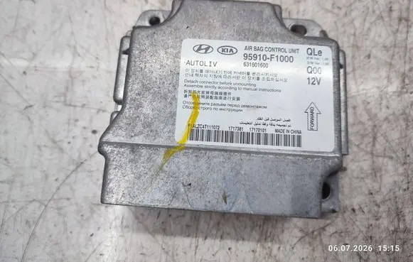KIA Sportage Airbag control unit/module 95910F1000