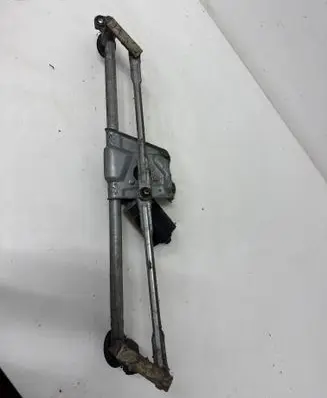 Front wiper linkage and motor