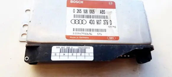 Audi A6 S6 C4 4A ABS control unit/module 0265108005 4D0907379D