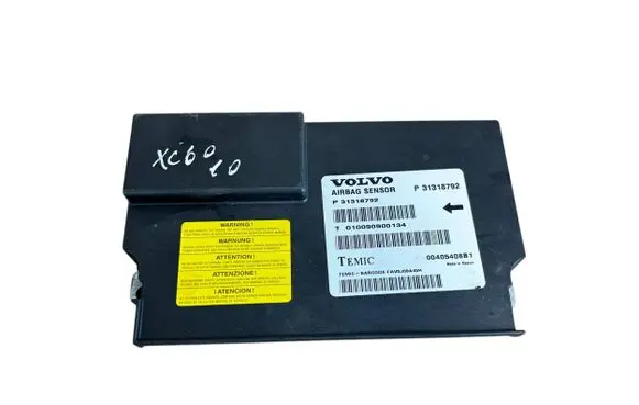 Volvo XC60 Airbag control unit/module 31318792 P31318792 010090900134