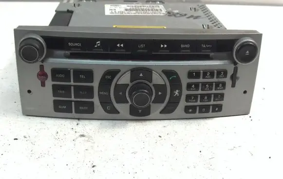 Peugeot 407 HiFi Audio sound control unit 96650244YP