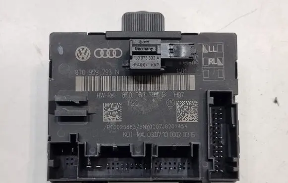 Audi A5 8T 8F Door control unit/module 8T0959793N 8T0959793B