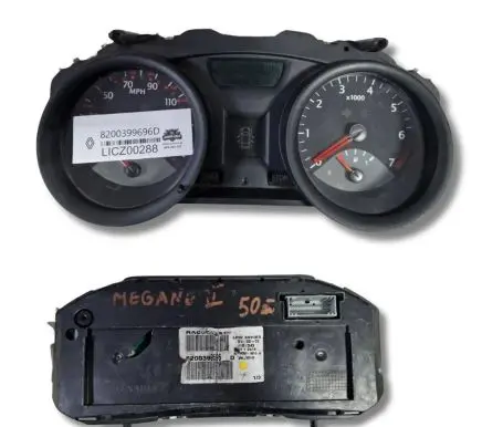 Renault Megane II Speedometer (instrument cluster) 8200399696D