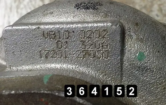 Toyota Corolla E120 E130 Turbo 2000 D4D 17201-27050