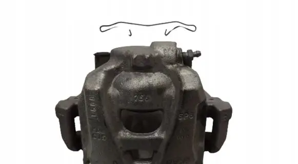 Audi A5 Sportback 8TA Front brake caliper