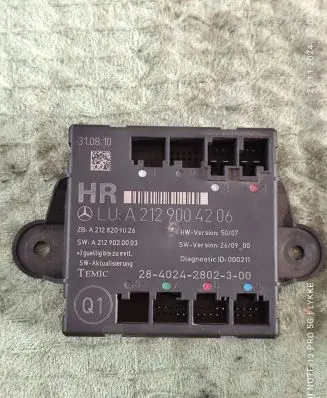 Mercedes-Benz C W204 Door control unit/module A2128209026 A2129020003 A2129004206