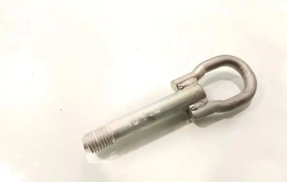 Towing hook eye