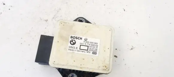 BMW 5 E60 E61 ESP acceleration yaw rate sensor 0265005681 6774602-02