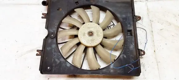 Radiator cooling fan shroud