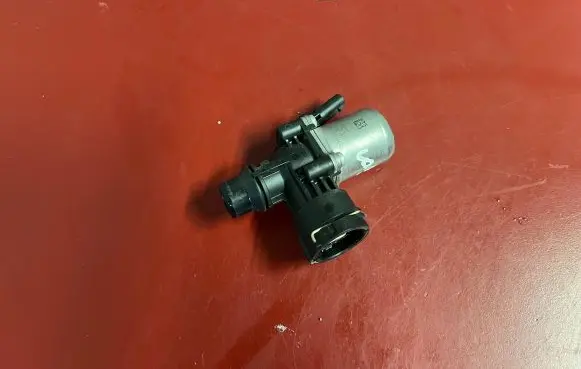 Coolant heater control valve