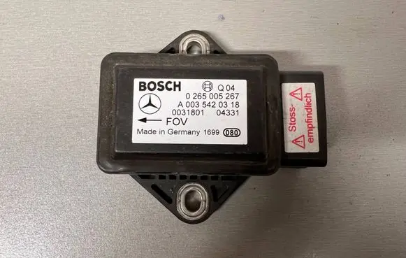 Mercedes-Benz A W169 ESP acceleration yaw rate sensor A0035420318 0031801 0265005267