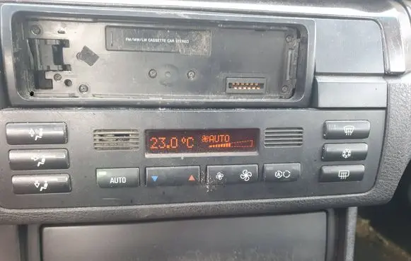 BMW 3 E46 Climate control unit 64116902440 5HB00773811