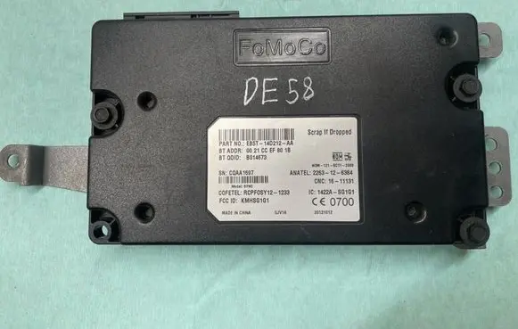 Ford C-MAX II Bluetooth control unit module EB5T14D212AA
