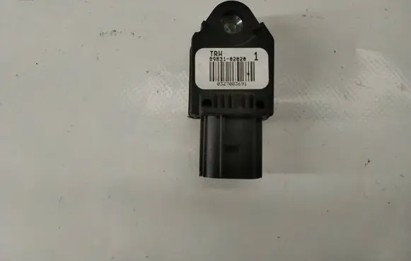 Airbag deployment crash/impact sensor